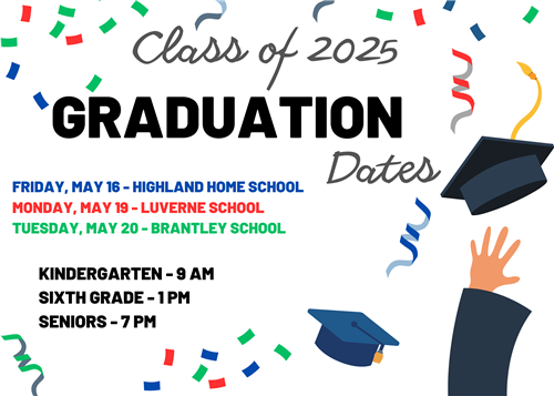 2025 Graduation Dates